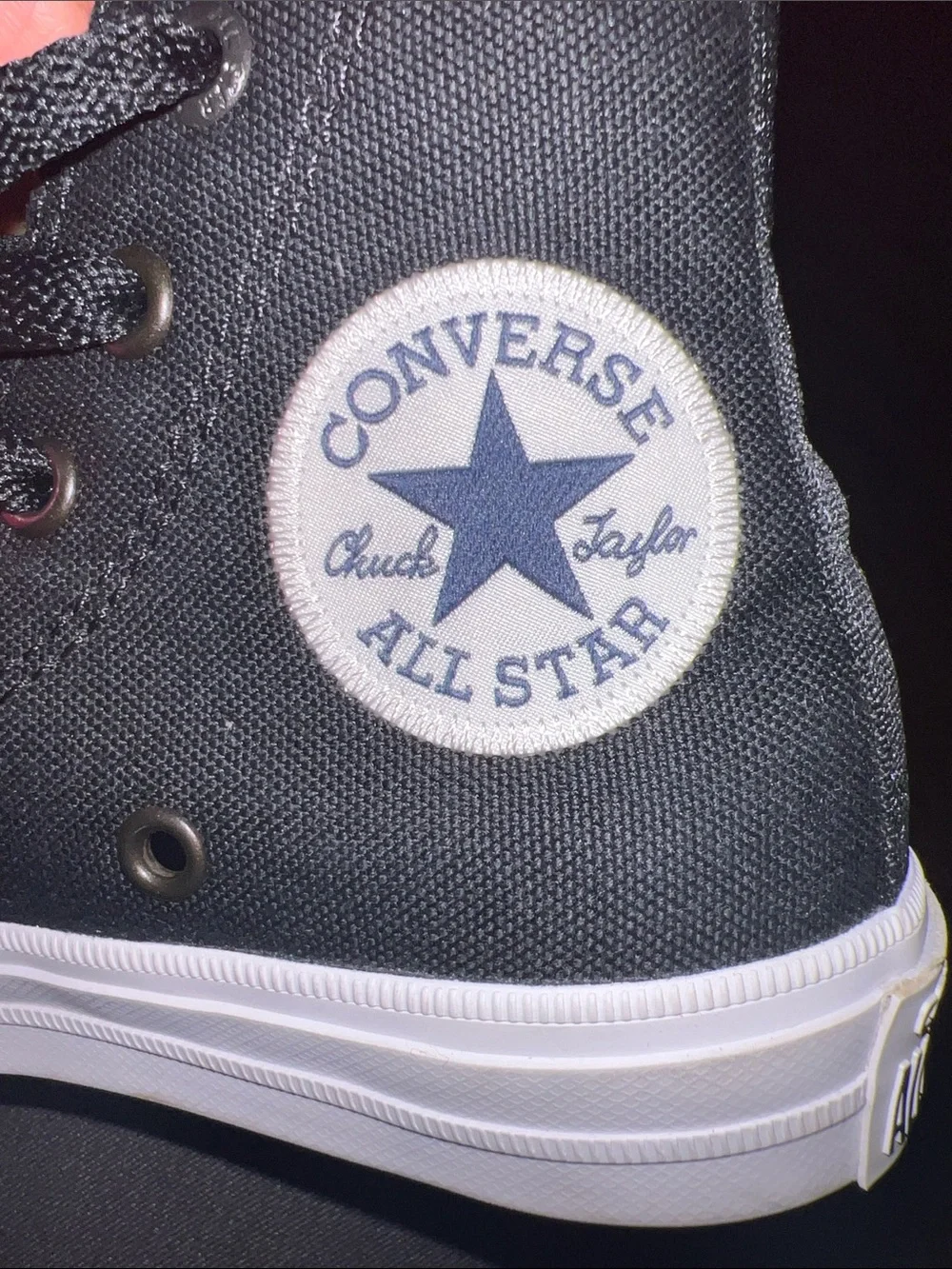 Converse Kids Black & White High-Top Sneakers